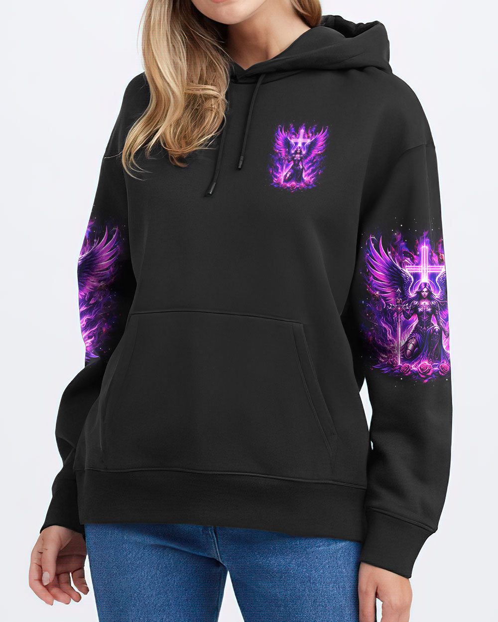 A Child Of God A Woman Of Faith Hoodie 1