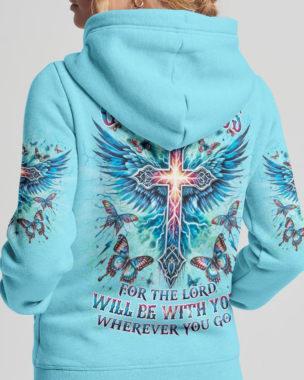 Be Strong And Courageous Hoodie