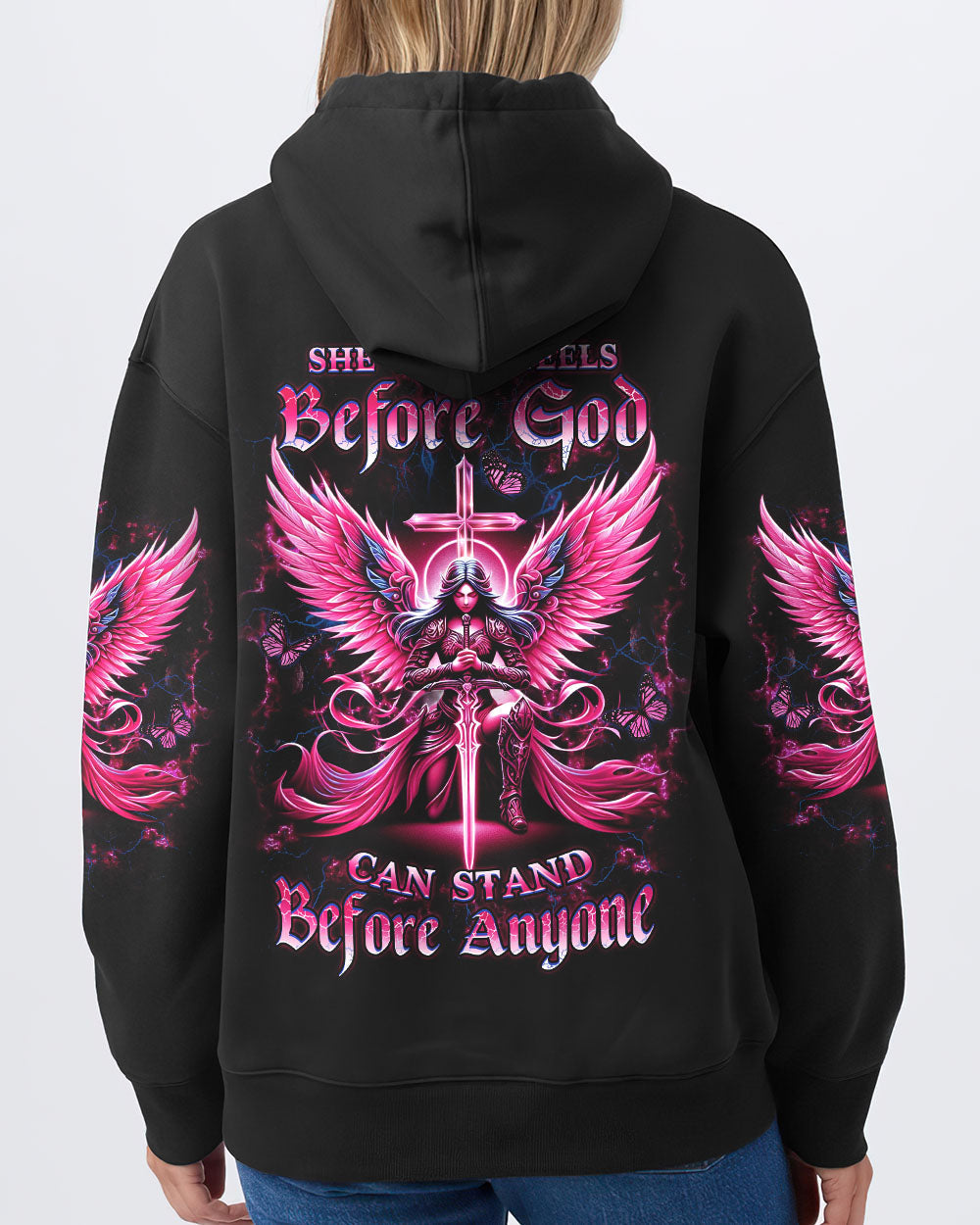 She Who Kneels Before God Hoodie 1