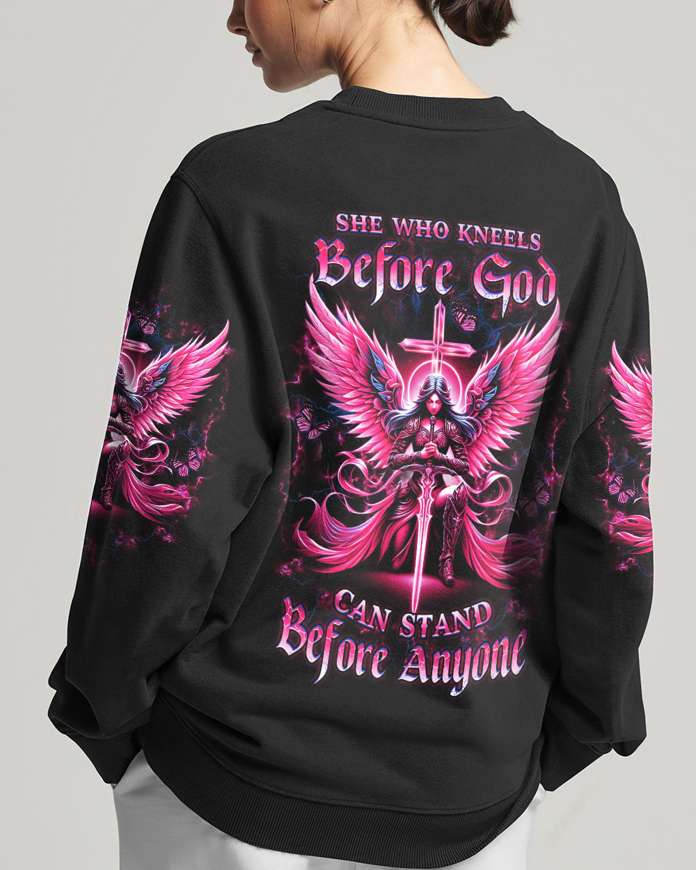She Who Kneels Before God Sweatshirt 1