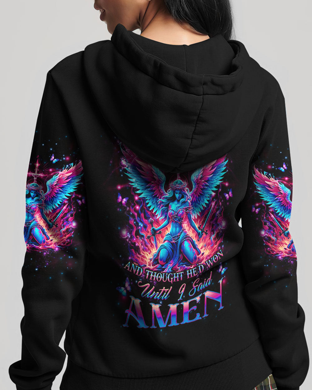 The Devil Saw Me With My Head Down Hoodie