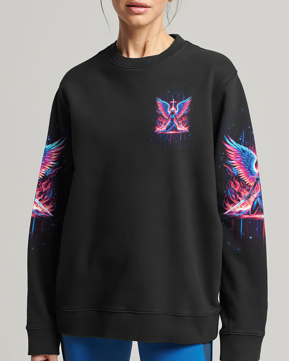 The Devil Saw Me With My Head Down Sweatshirt 1