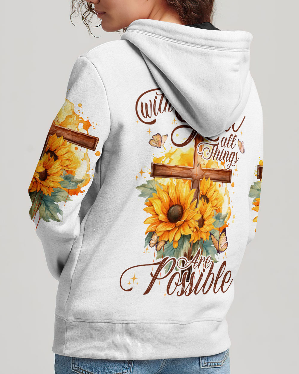 With God All Things Are Possible Hoodie 1