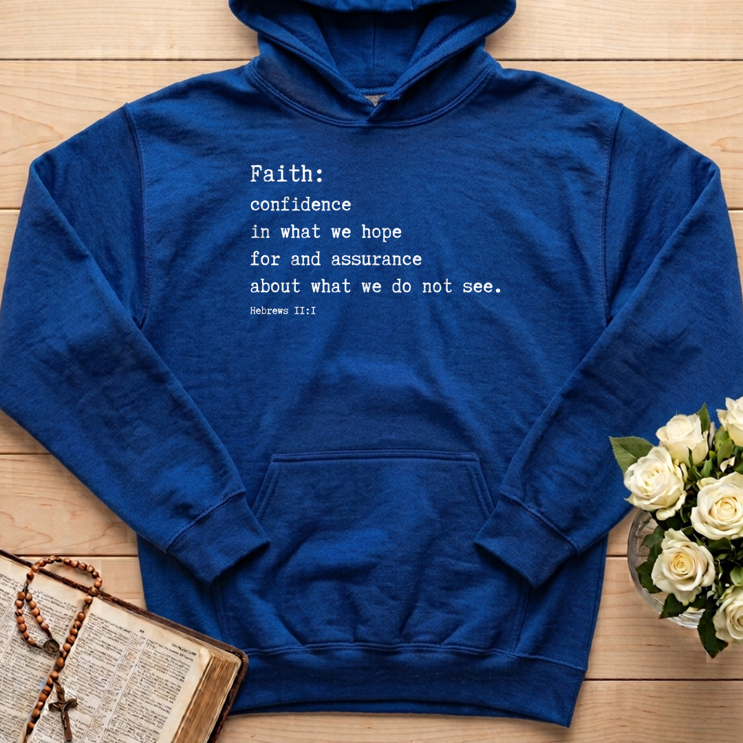 Faith Confidence In What We Hope For And Assurance About What We Do Not See Hebrews 2.1 01