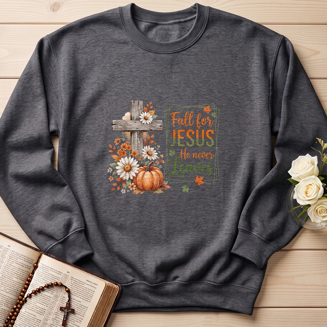Fall For Jesus He Never Leaves 115