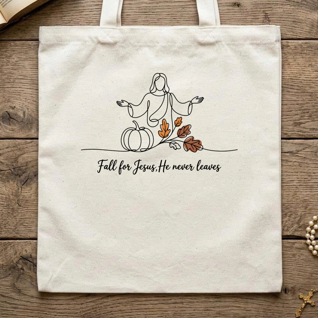Fall For Jesus He Never Leaves 59