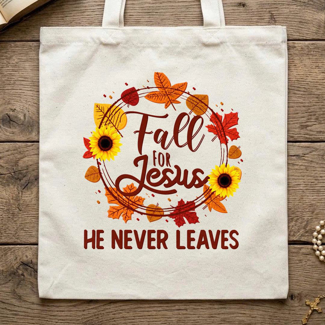 Fall For Jesus He Never Leaves 63