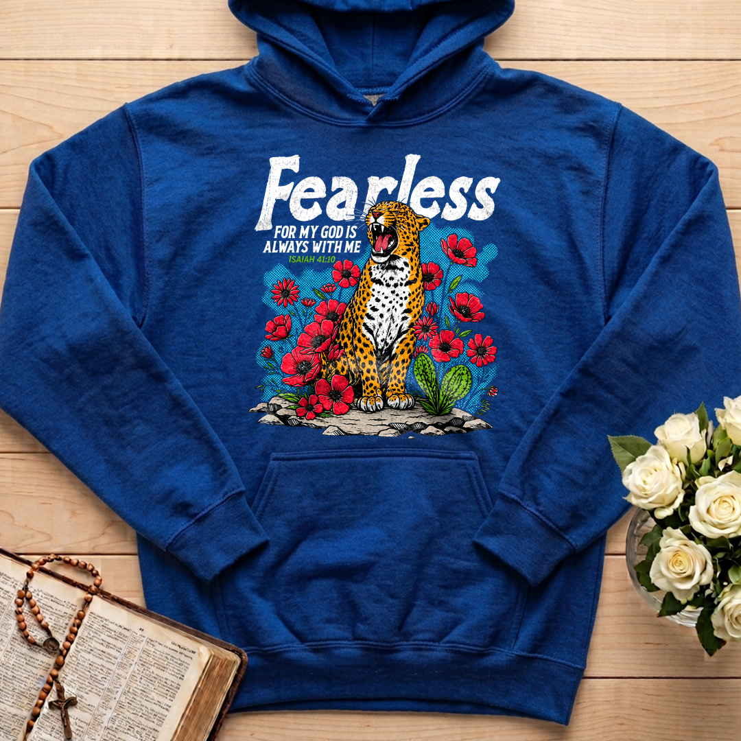 Fearless For My God Is Always With Me Isaiah 41.10 01