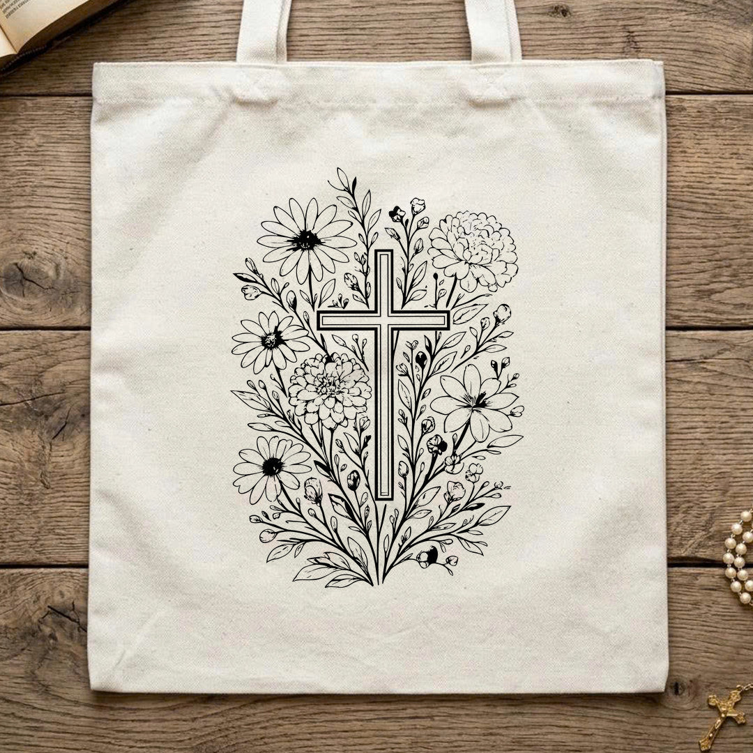 Floral Cross 05