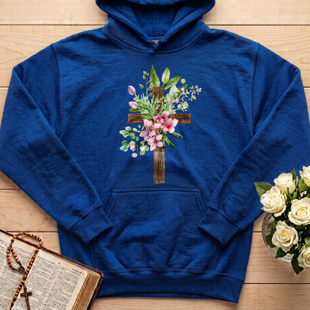 Floral Cross Christian 01