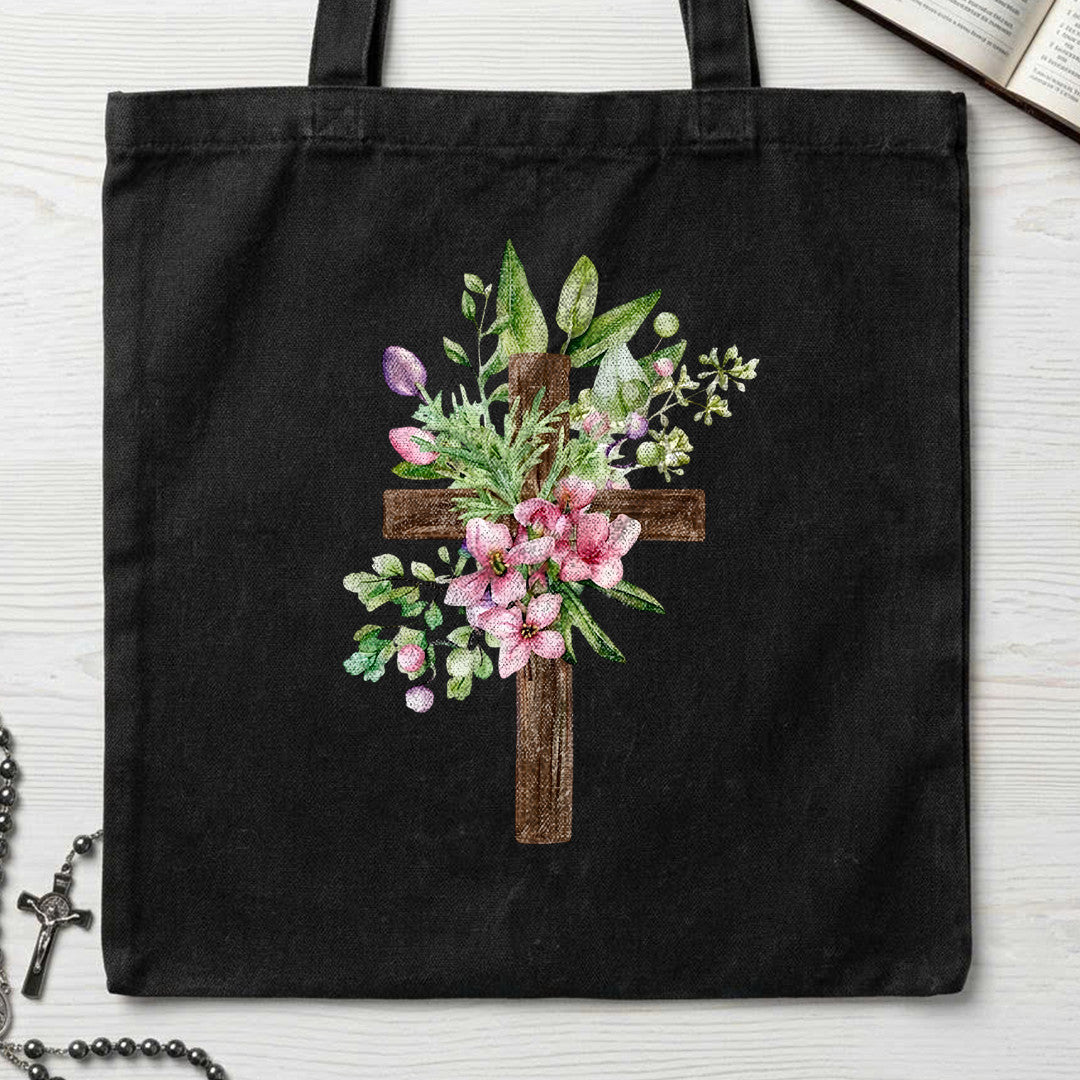 Floral Cross Christian 01