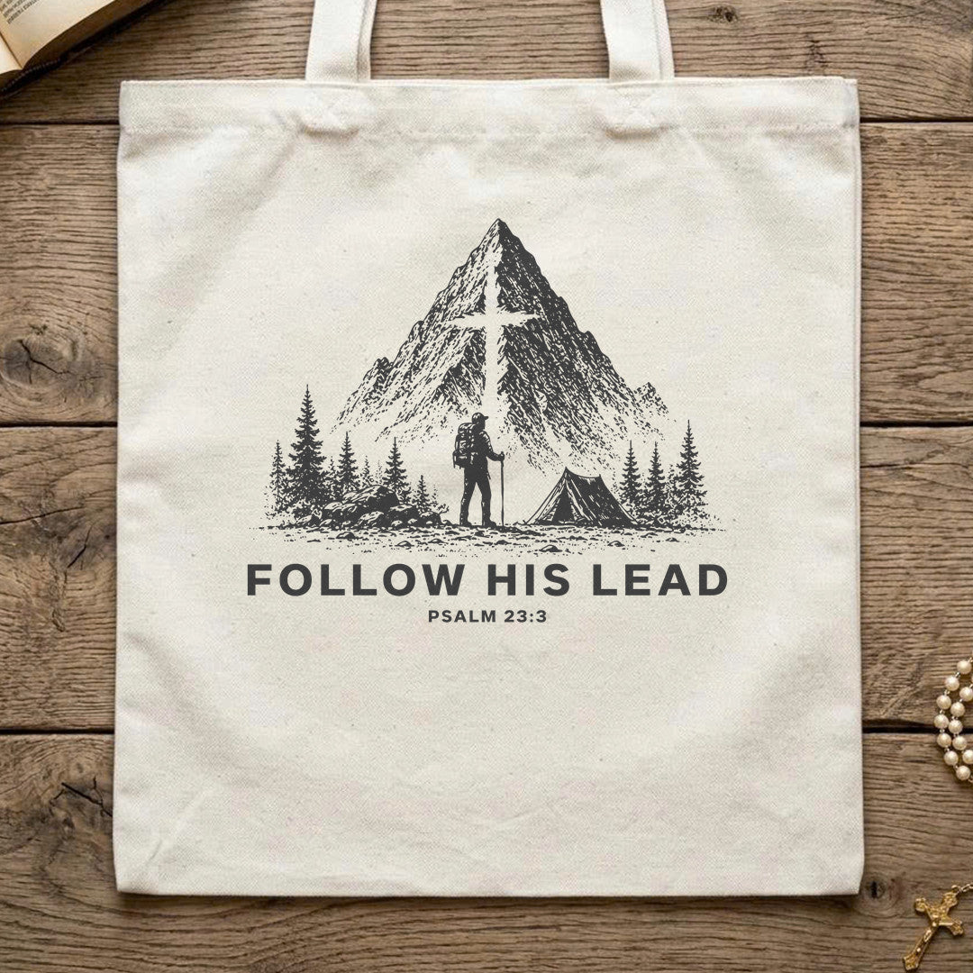 Follow His Lead Psalm 23.3 01
