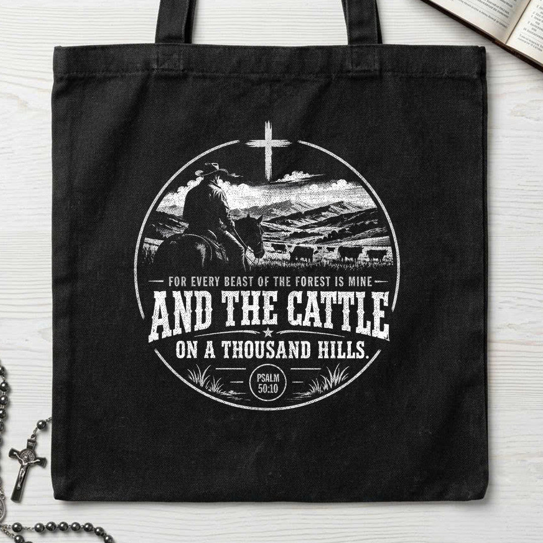 For Every Beast Of The Forest Is Mine And The Cattle On A Thousand Hills Psalm 50.10 01