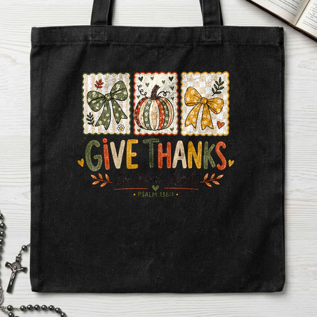 Give Thanks To The Lord Psalm 136.1 27