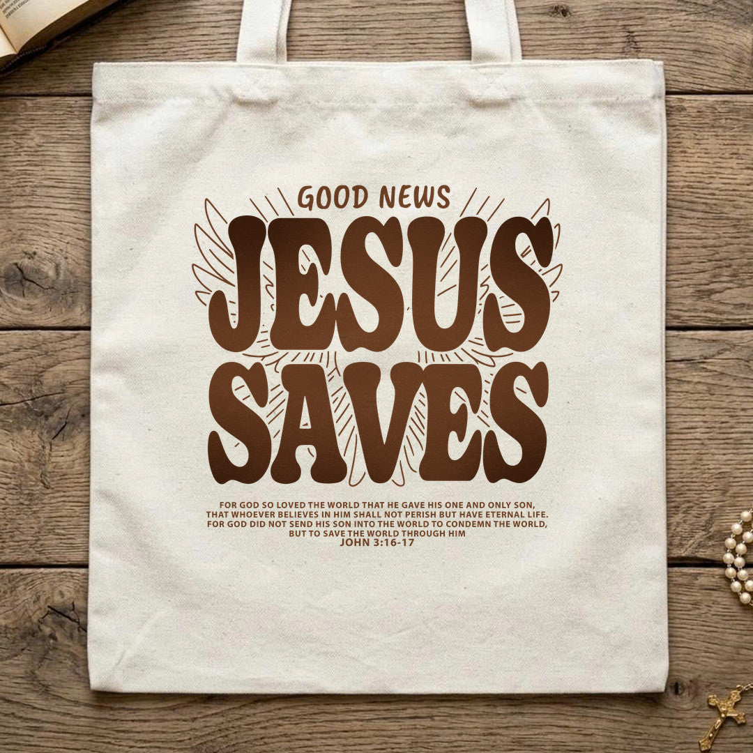 Good News Jesus Saves John 3.16-17 02
