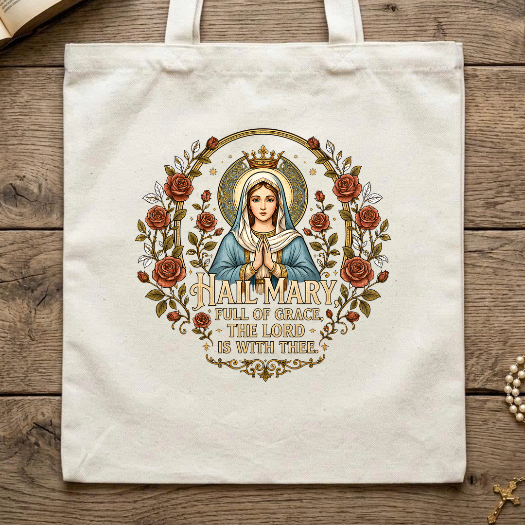 Hail Mary Full Of Grace The Lord Is With Thee 01