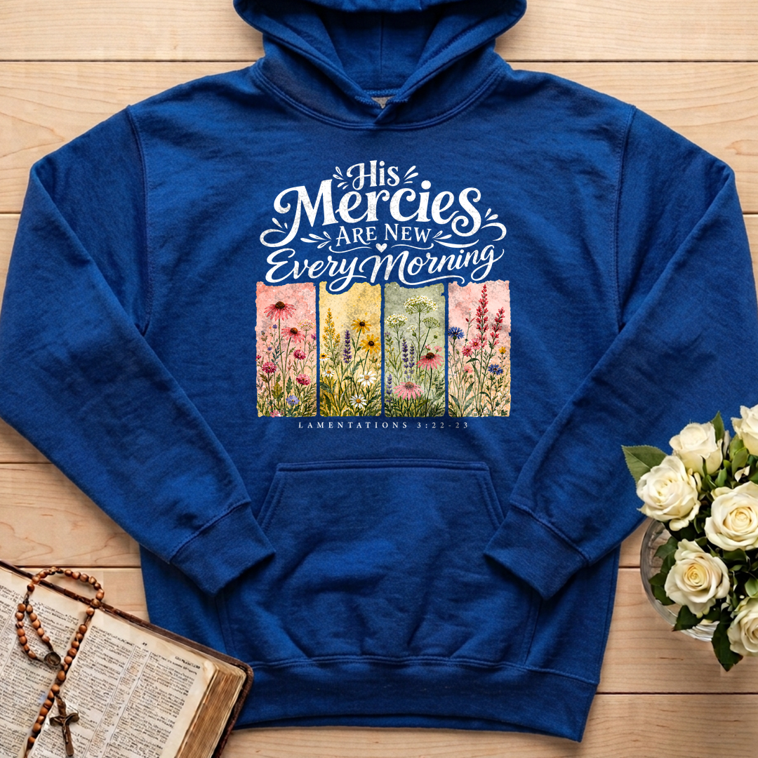 His Mercies Are New Every Morning Lamentations 3.22-23 16