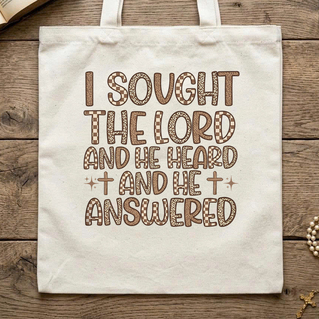 I Sought The Lord And He Heard And He Answered 01