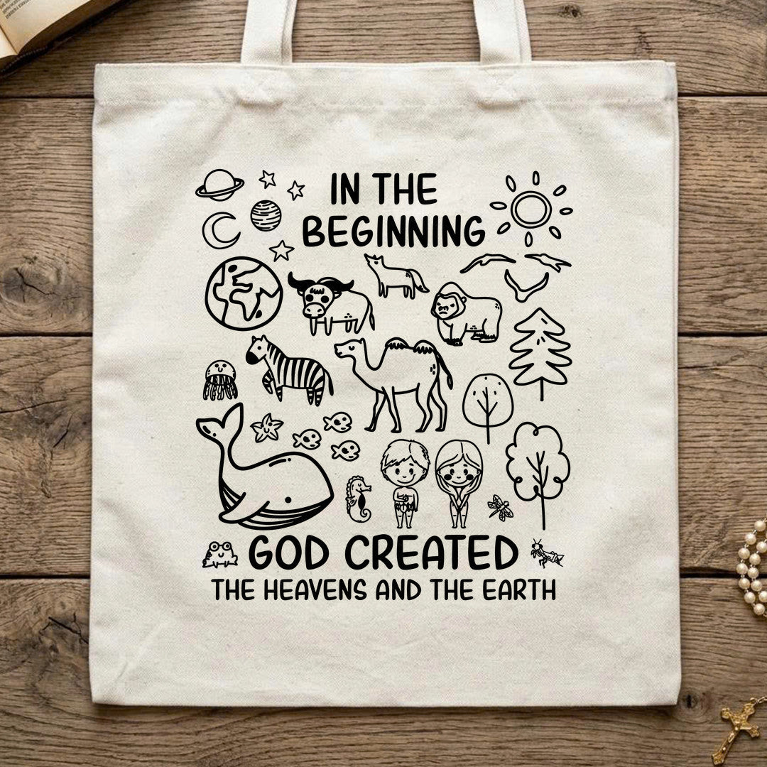In The Beginning God Created The Heavens And The Earth 01