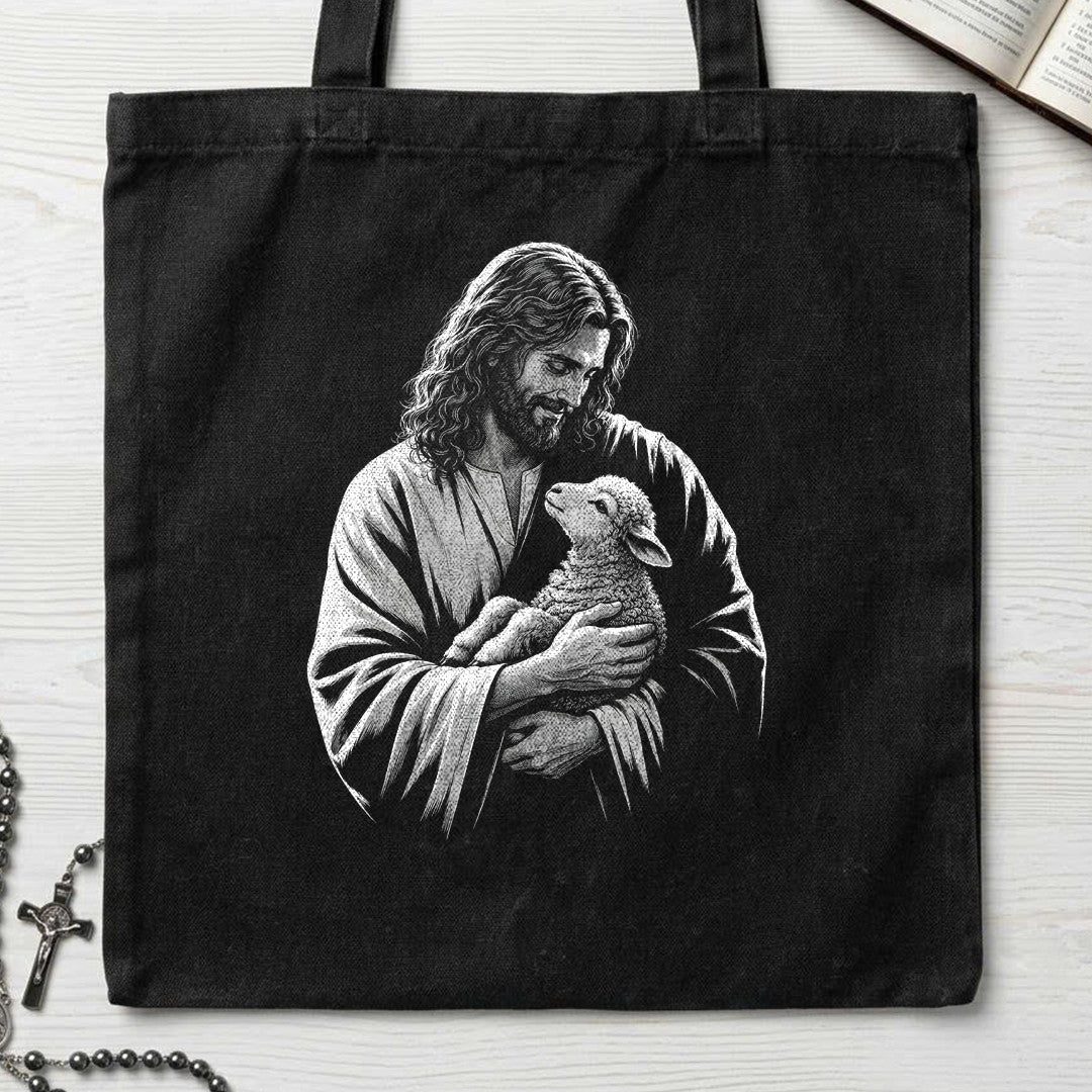Jesus And Sheep 04
