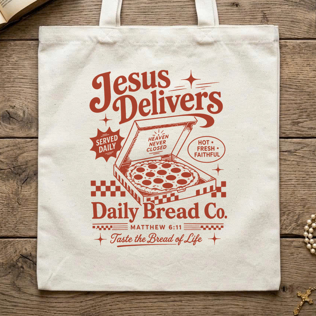 Jesus Delivers Daily Bread Co. Matthew 6.11 01