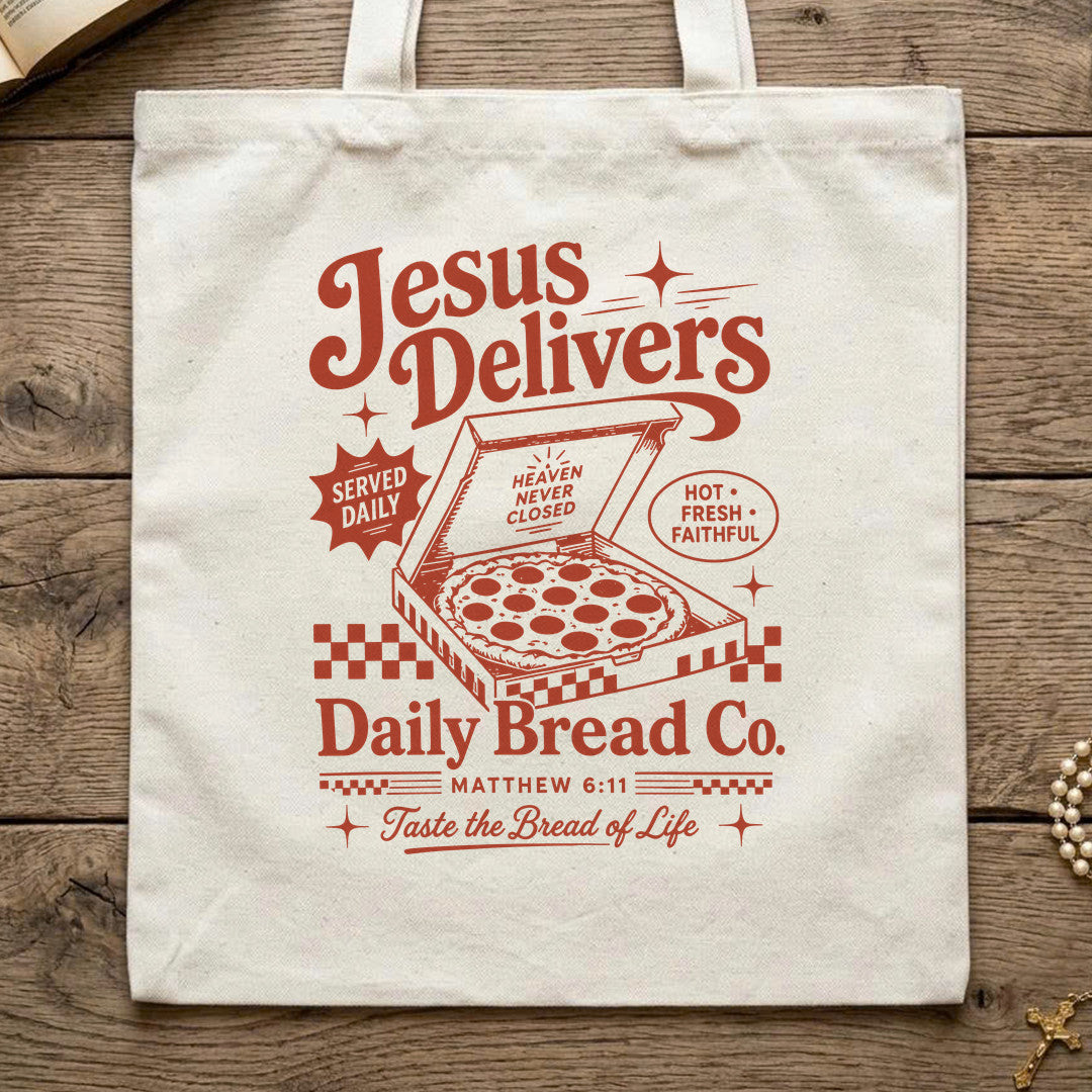 Jesus Delivers Daily Bread Co. Matthew 6.11 01