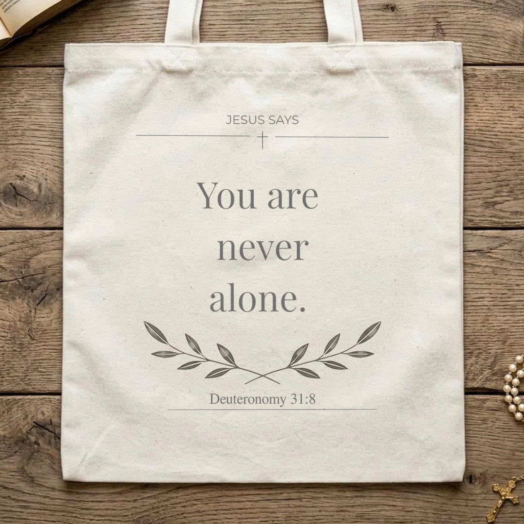 Jesus Says You Are Never Alone Deuteronomy 31.8 01