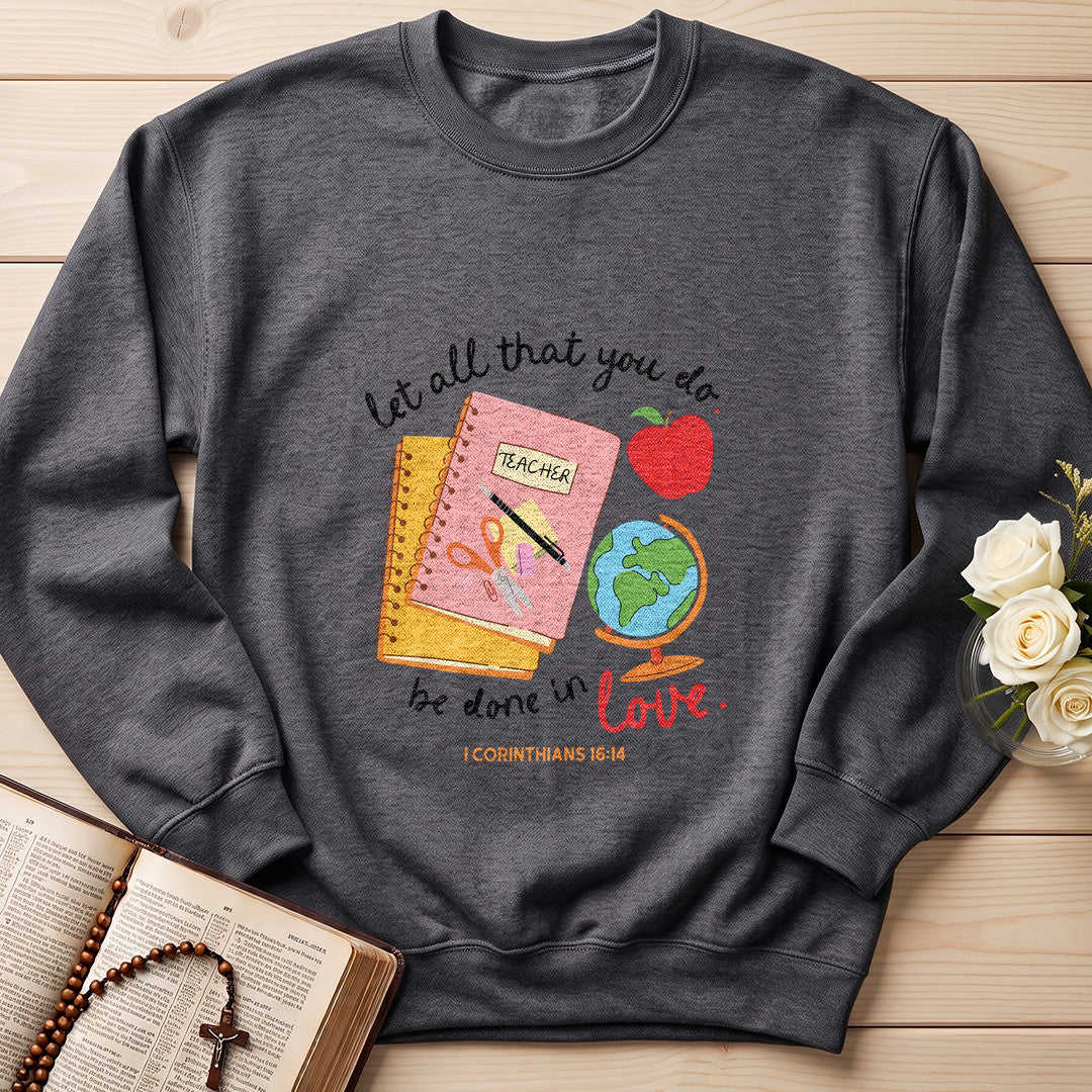 Let All That You Do Teacher Be Done In Love 1 Corinthians 16.14 11