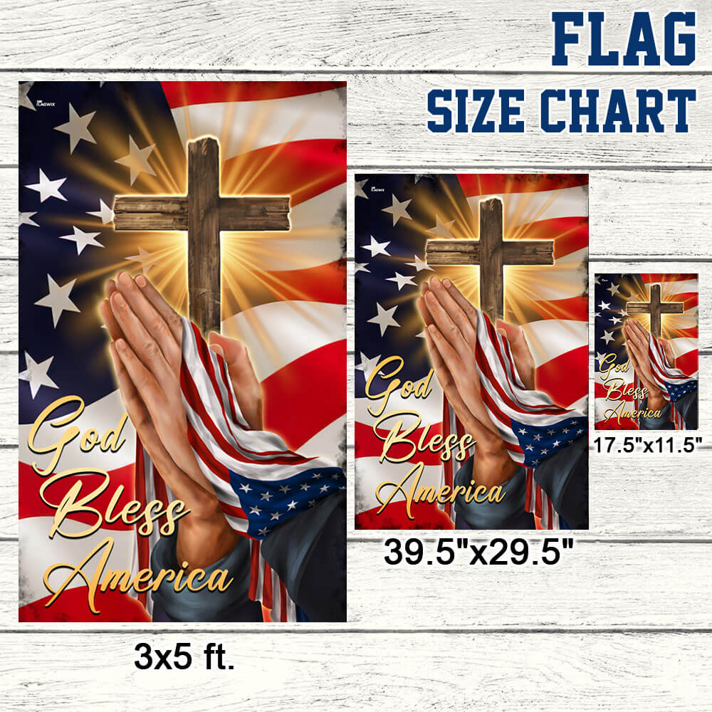 God Bless America Flag