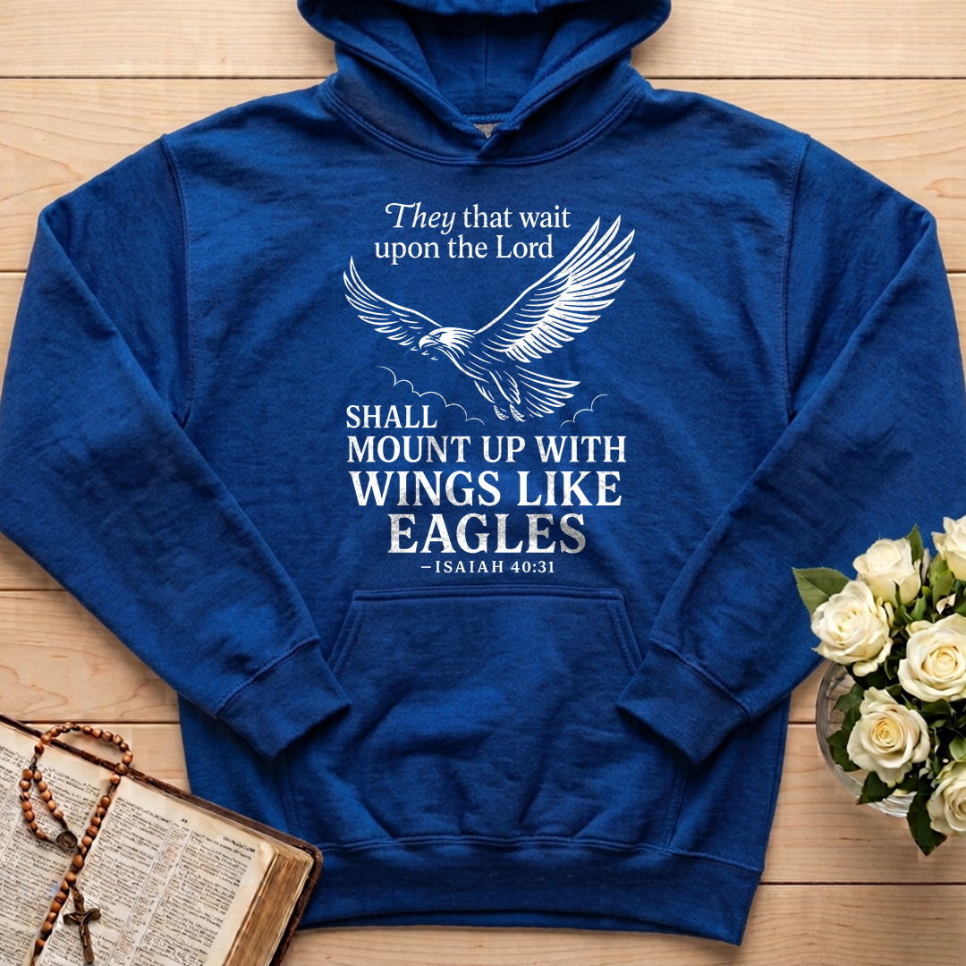 They That Wait Upon The Lord Shall Mount Up With Wings Like Eagles Isaiah 40.31 01