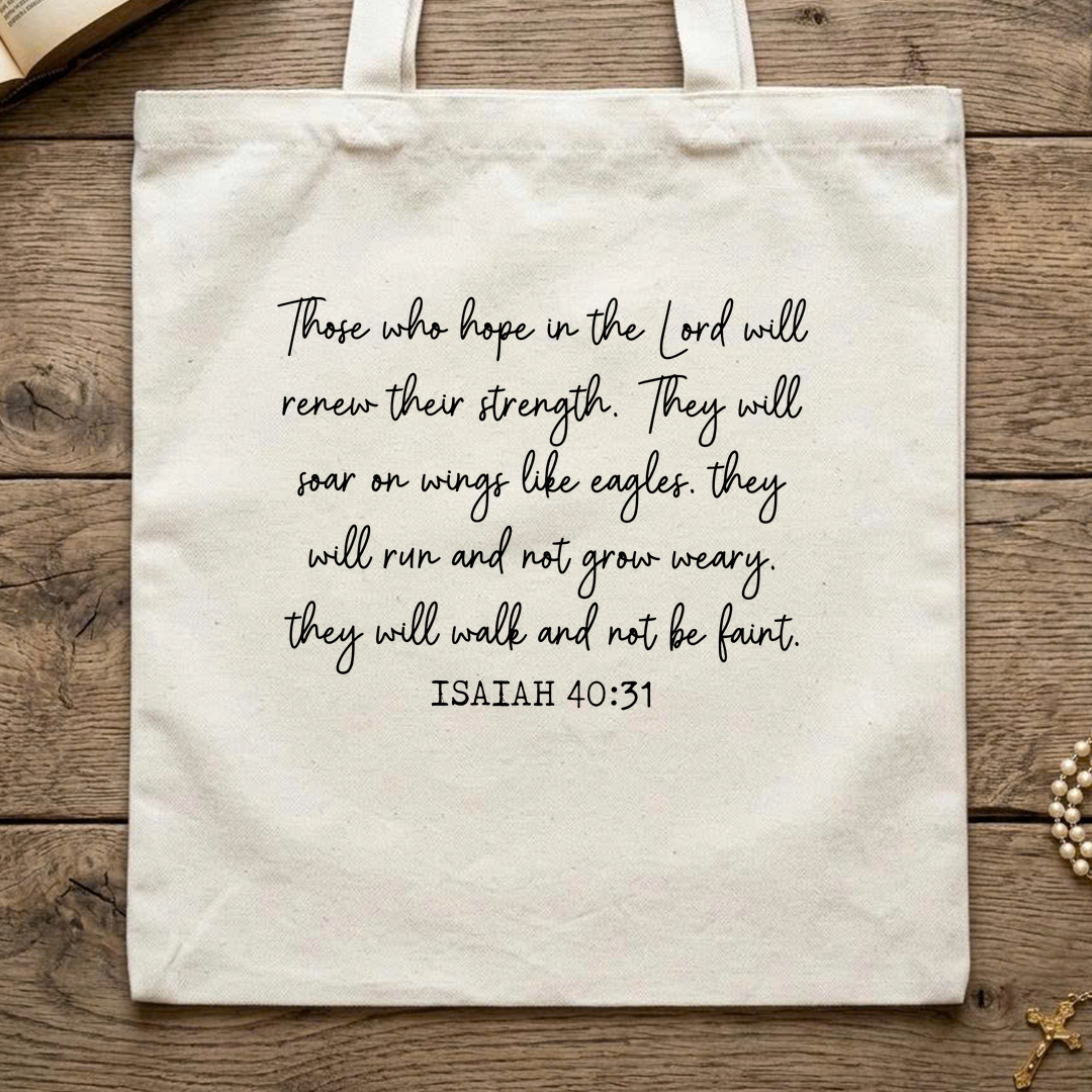 Those Who Hope In The Lord Isaiah 40.31 02