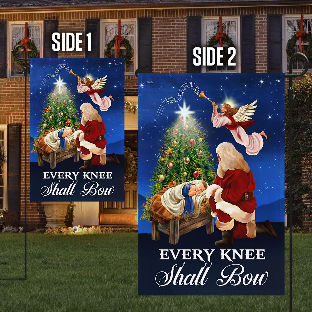 Baby Jesus Flag Every Knee Shall Bow
