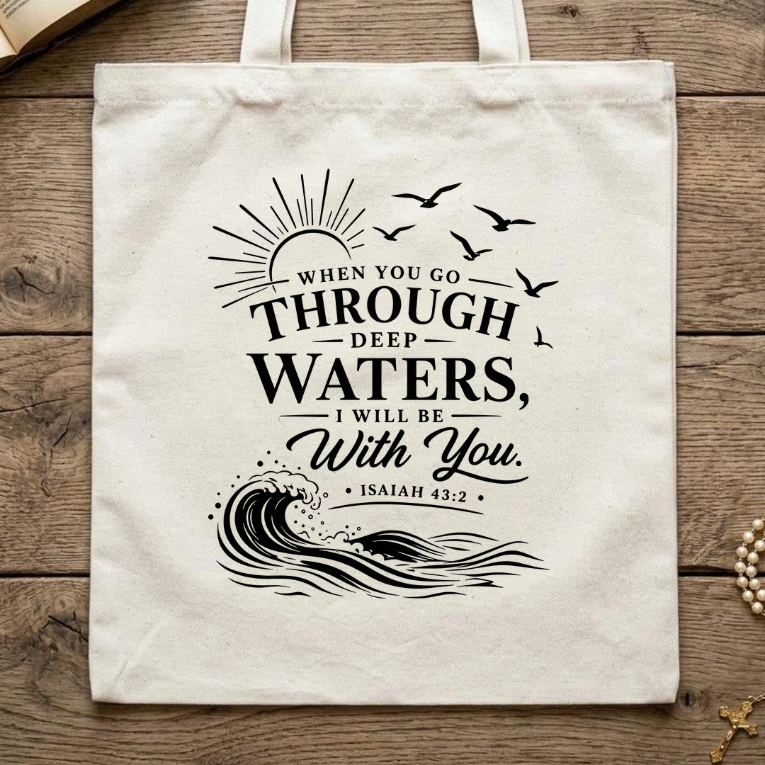 When You Go Through Deep Waters I Will Be With You Isaiah 43.2 12