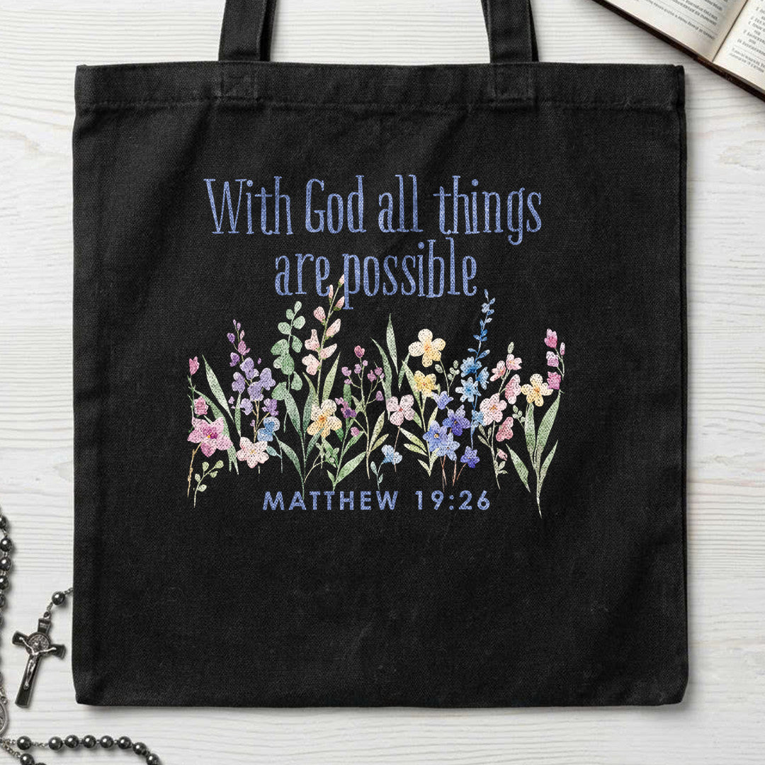 With God All Things Are Possible Matthew 19.26 08