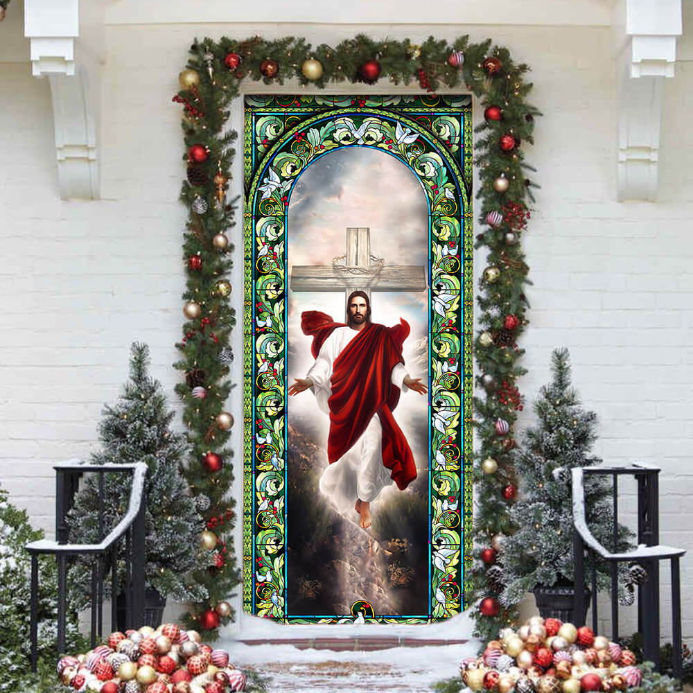 Jesus Christian Door Cover