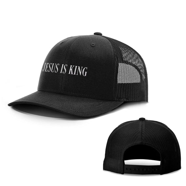 Jesus Is King Hats