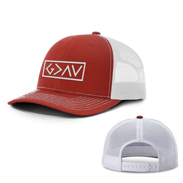 God is Greater Than the Highs and Lows Hats