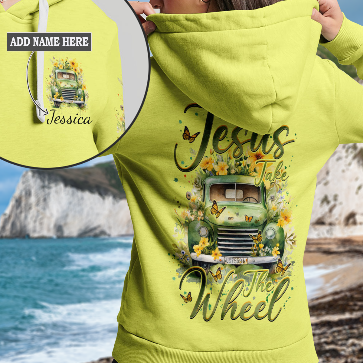 Jesus Take The Wheel Hoodie 18