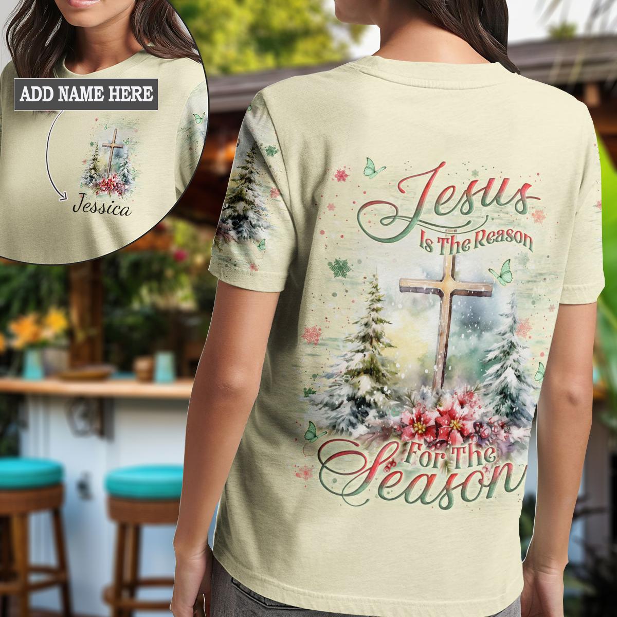 Jesus Is The Reason For The Season Christmas T-Shirt 4