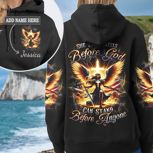 She Who Kneels Before God Hoodie 4