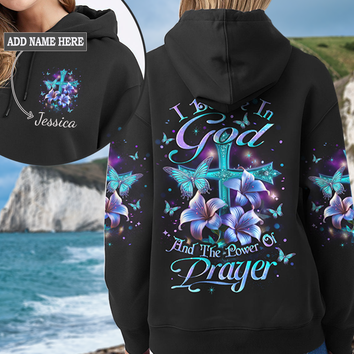 I Believe In God Hoodie 8