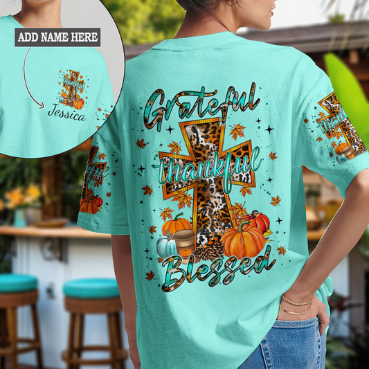 Grateful Thankful Blessed T-Shirt