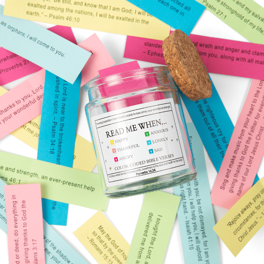 Handmade 90 Days Daily Grace Jar