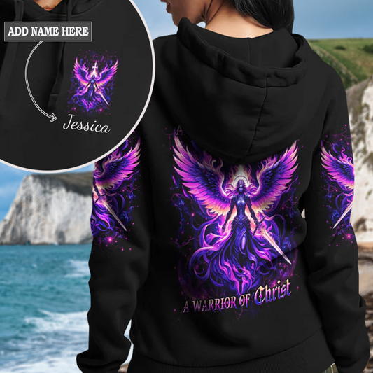 A Child Of God A Woman Of Faith Hoodie 2