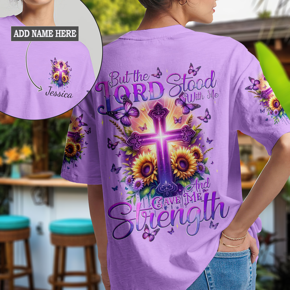 The Lord Stood With Me T-Shirt 4