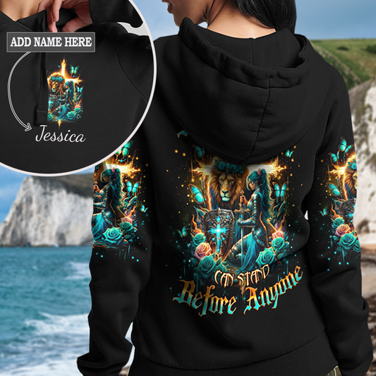 She Who Kneels Before God Lion Warrior Hoodie 3