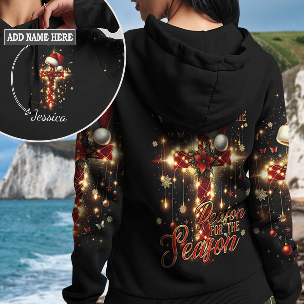 Jesus The Reason Christmas Hoodie 5