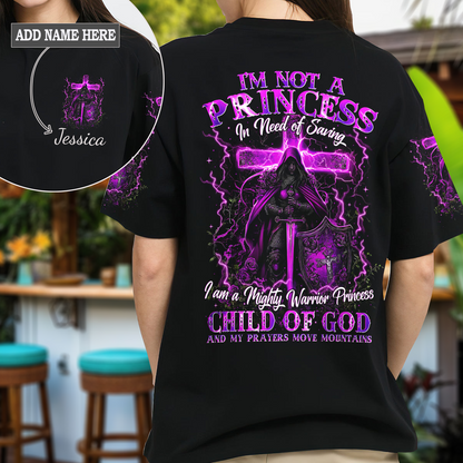 I Am A Mighty Warrior Princess T-Shirt