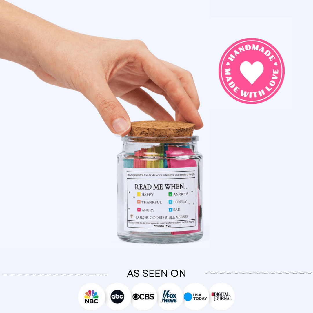 Handmade 90 Days Daily Grace Jar