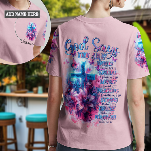 God Says You Are Lilies T-Shirt